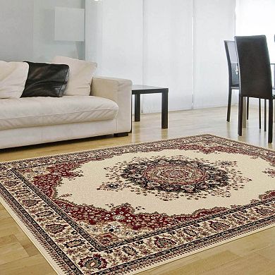 KHL Rugs Sensation Fiona Framed Floral Rug