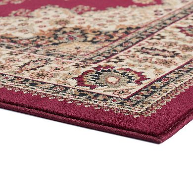 KHL Rugs Sensation Fiona Framed Floral Rug