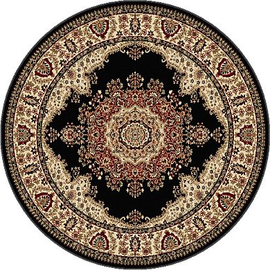 KHL Rugs Sensation Fiona Framed Floral Rug