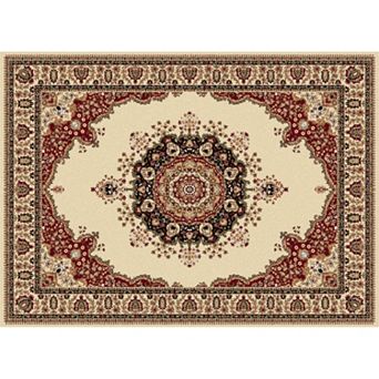 KHL Rugs Sensation Fiona Framed Floral Rug