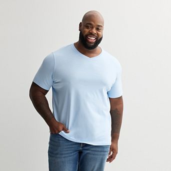 Big & Tall Apt. 9® Core Solid V-Neck Tee