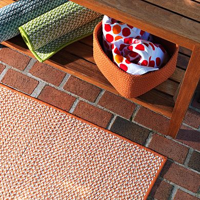 Colonial Mills Check Reversible Indoor Outdoor Rug