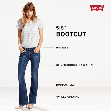 Women's Levi's 518 Bootcut Jeans