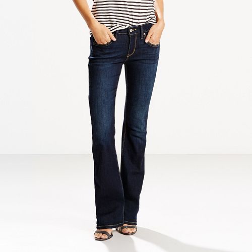 women's levi's 518 bootcut jeans