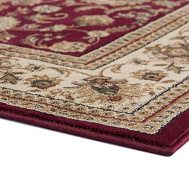 KHL Rugs Sensation Gabrielle Framed Floral Rug