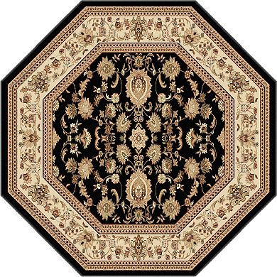 KHL Rugs Sensation Gabrielle Framed Floral Rug