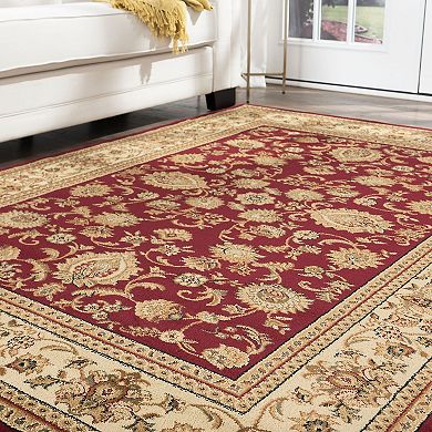 KHL Rugs Sensation Gabrielle Framed Floral Rug