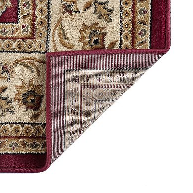 KHL Rugs Sensation Gabrielle Framed Floral Rug