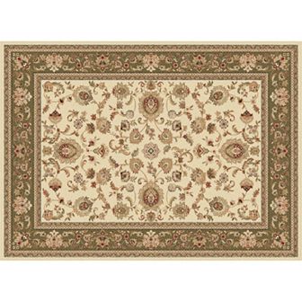 KHL Rugs Sensation Gabrielle Framed Floral Rug