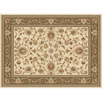 KHL Rugs Sensation Gabrielle Framed Floral Rug