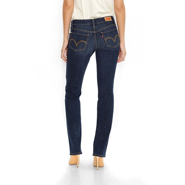 levi's straight jeans womens