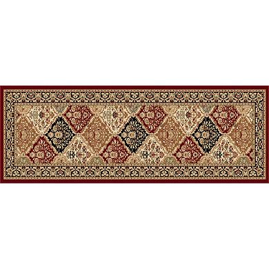 KHL Rugs Sensation Princeton Framed Floral Rug