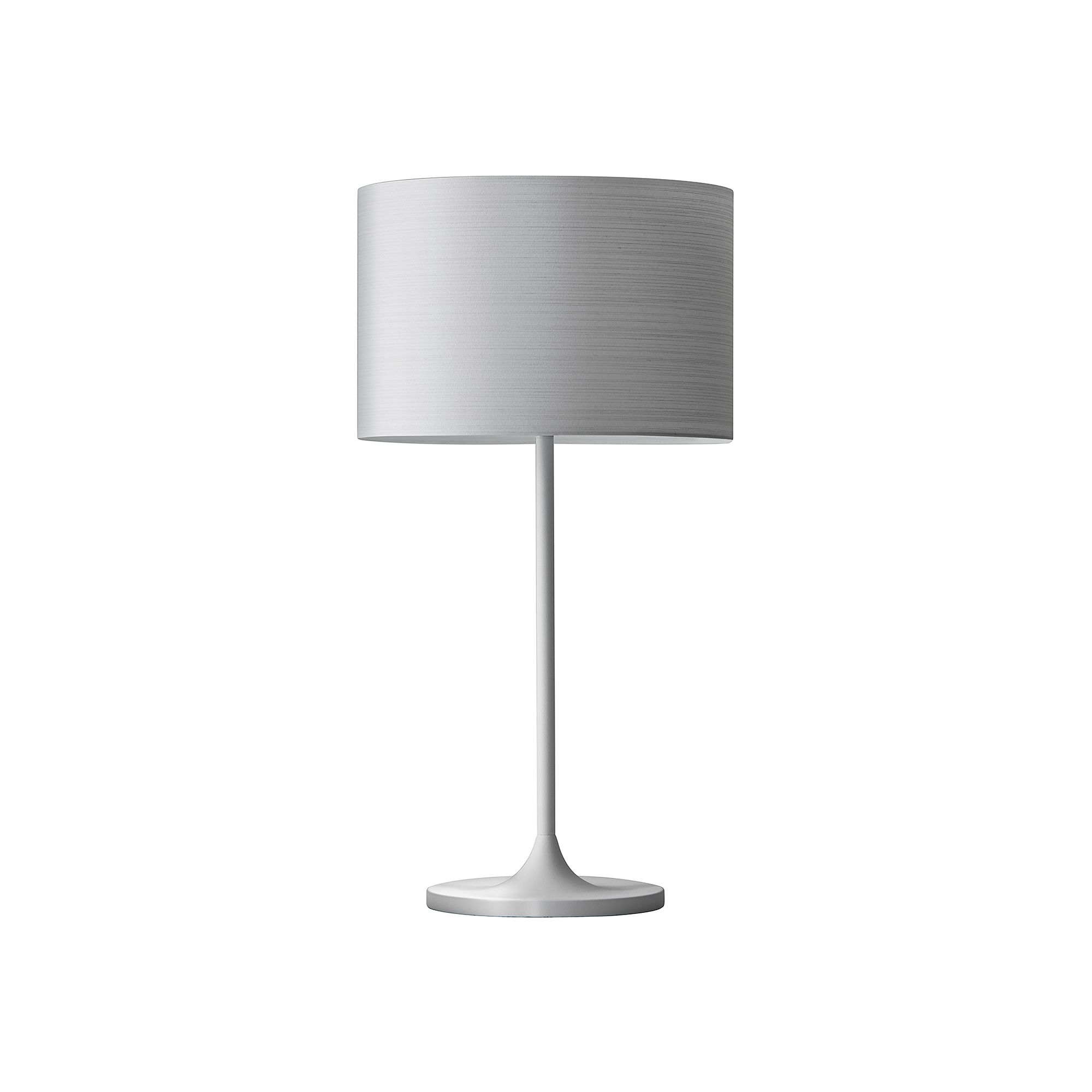 Adesso Oslo Table Lamp, White Grey