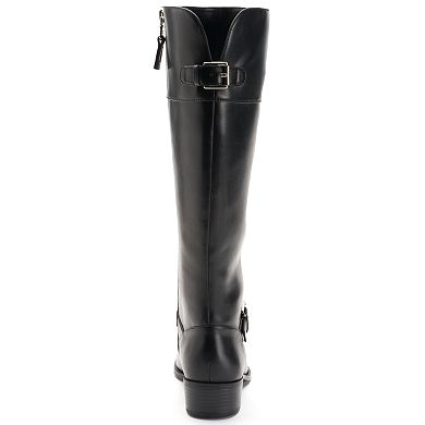 Chaps Gen Women's Buckle Tall Riding Boots