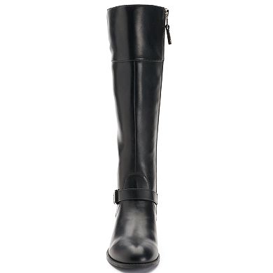 Chaps Gen Women's Buckle Tall Riding Boots