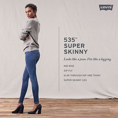 Levi's 535 jeggings hotsell