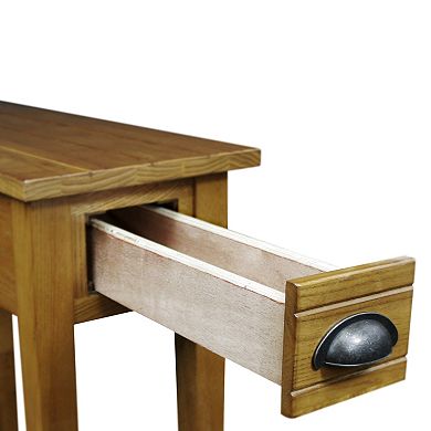Leick Furniture Candleglow Finish 1-Drawer Narrow End Table