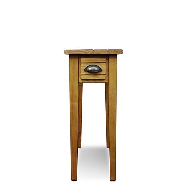 Leick Furniture Candleglow Finish 1-Drawer Narrow End Table