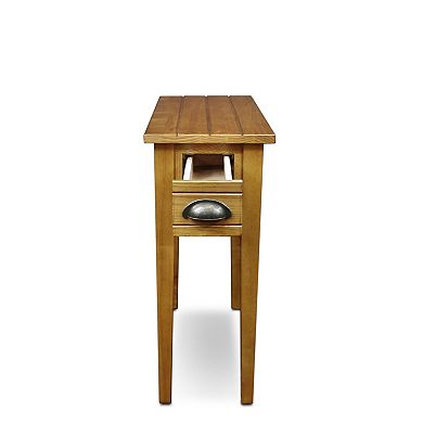 Leick Furniture Candleglow Finish 1-Drawer Narrow End Table