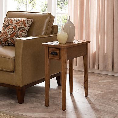 Leick Furniture Candleglow Finish 1-Drawer Narrow End Table