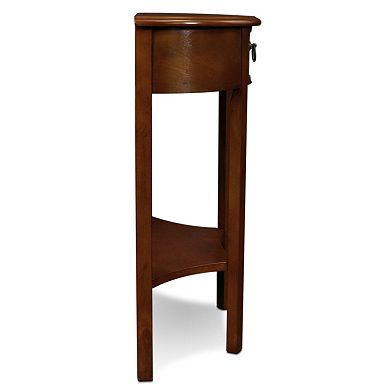 Leick Furniture Demilune Entryway End Table
