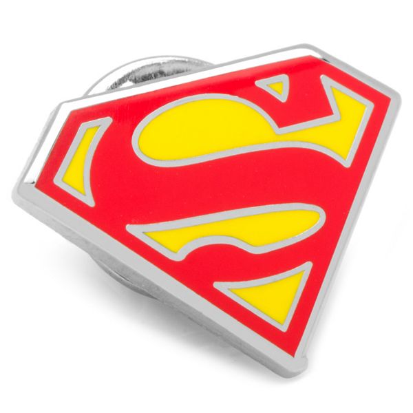 SUPERMAN DC COMICS Guitar LAPEL PIN 