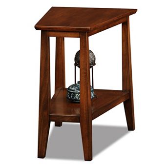 Leick Furniture Sienna Finish Wedge End Table