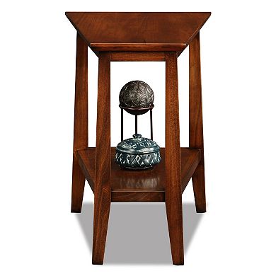 Leick Furniture Sienna Finish Wedge End Table