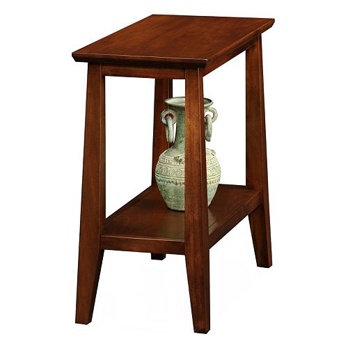 Leick Furniture Sienna Finish Narrow End Table