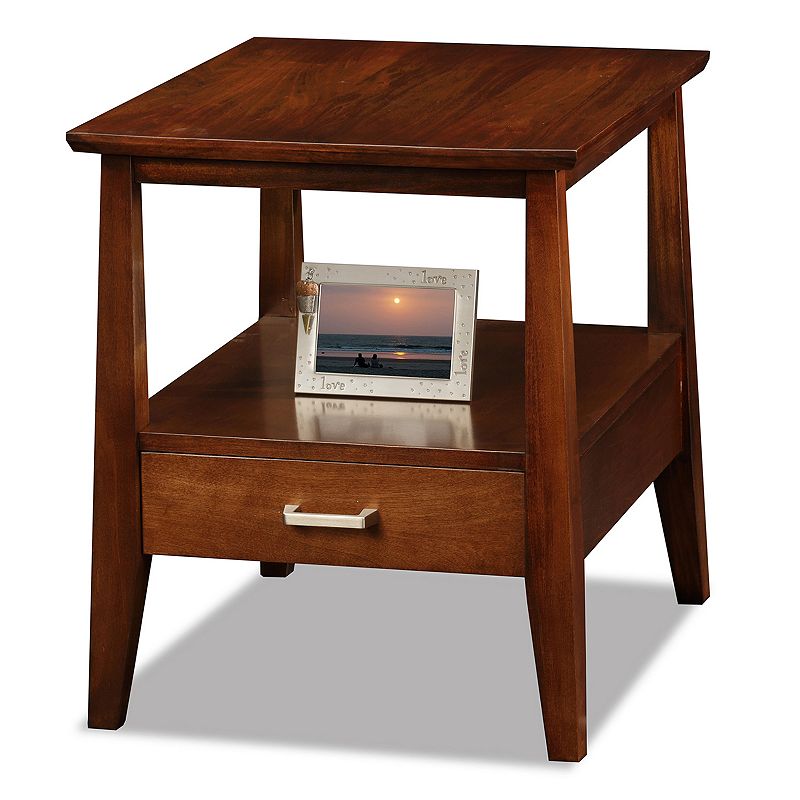 Leick Furniture Sienna Finish 1-Drawer End Table, Other Clrs