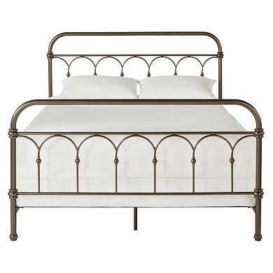 HomeVance Harper Metal Bed