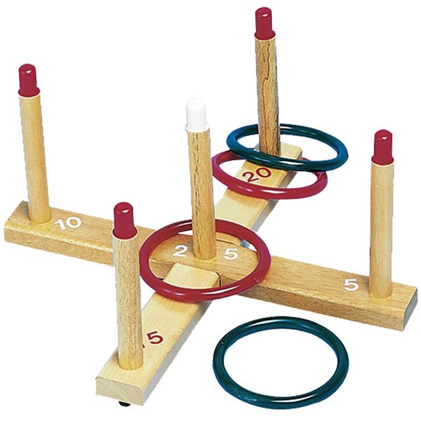 Champion Sports Qs1 Wooden Ring Toss Set Classic for sale online 