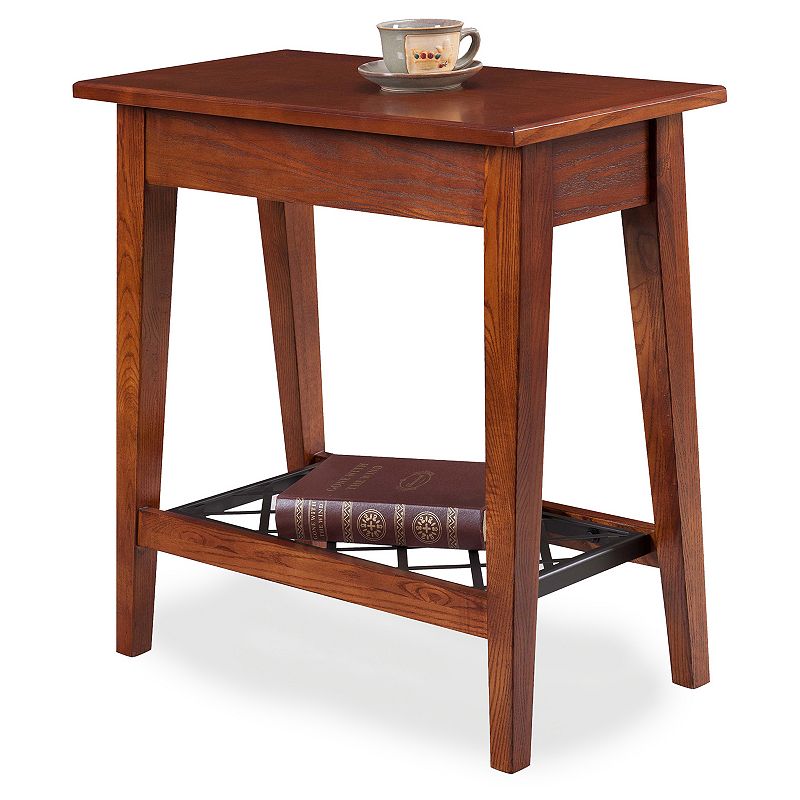 Leick Furniture Westwood Oak Finish Narrow End Table, Other Clrs