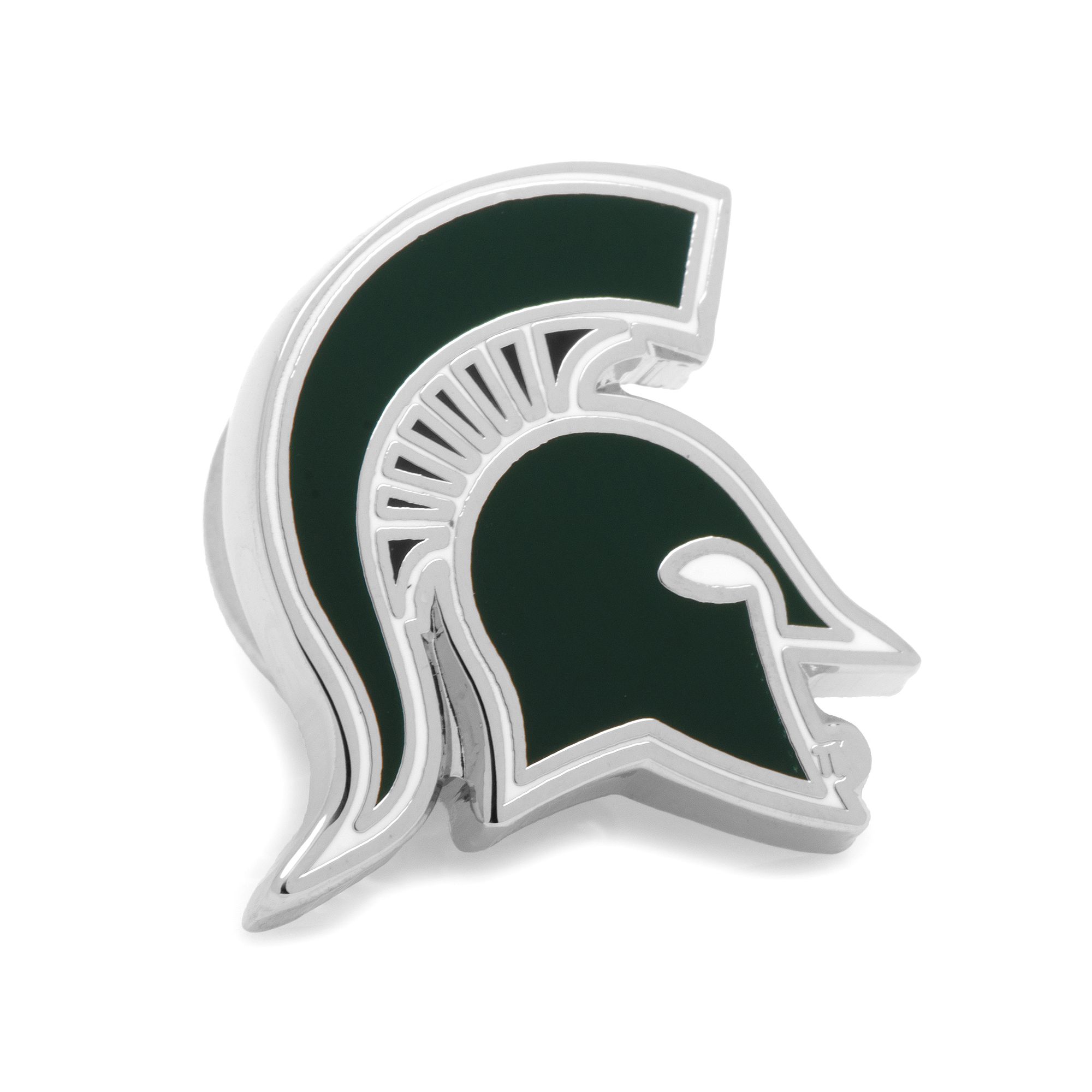 Mens Cuff Links, Inc. Michigan State Spartans Lapel Pin, Green