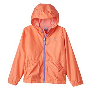 Toddler Girl Columbia Lightweight Solid Rain Jacket