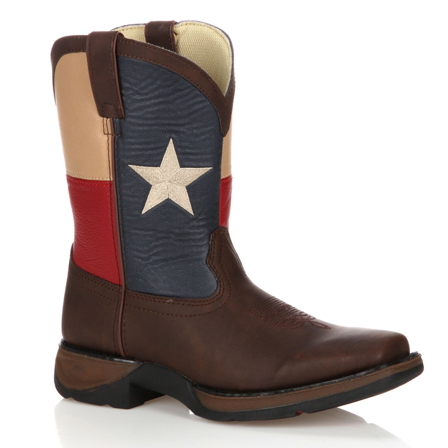 Image for Durango Lil Kids' Texas Flag Western Boots at Kohl's.
