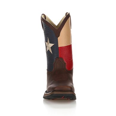 Lil Durango Kids' Texas Flag Western Boots