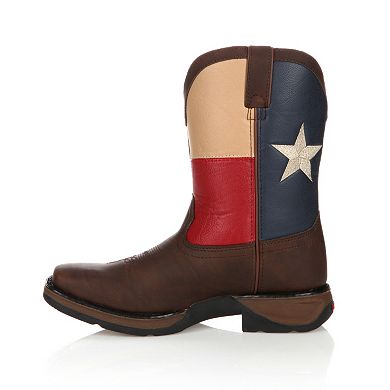 Lil Durango Kids' Texas Flag Western Boots