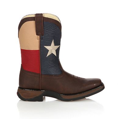 Lil Durango Kids' Texas Flag Western Boots