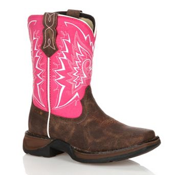 Lil Durango Let Love Fly Girls' 8 in Western Boots