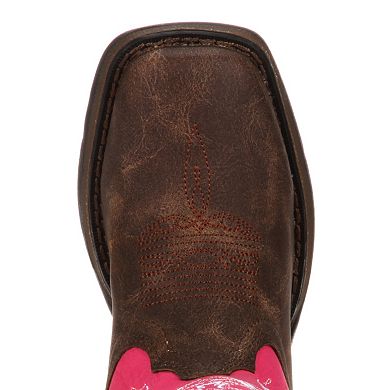 Lil Durango Let Love Fly Girls' 8-in. Western Boots