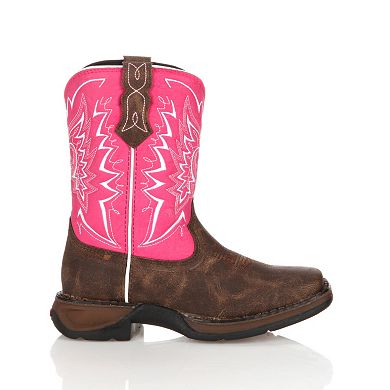 Lil Durango Let Love Fly Girls' 8-in. Western Boots