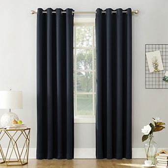 Sun Zero 1-Panel Ludlow Blackout Grommet Window Curtain