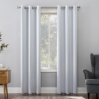 Sun Zero 1-Panel Ludlow Blackout Grommet Window Curtain
