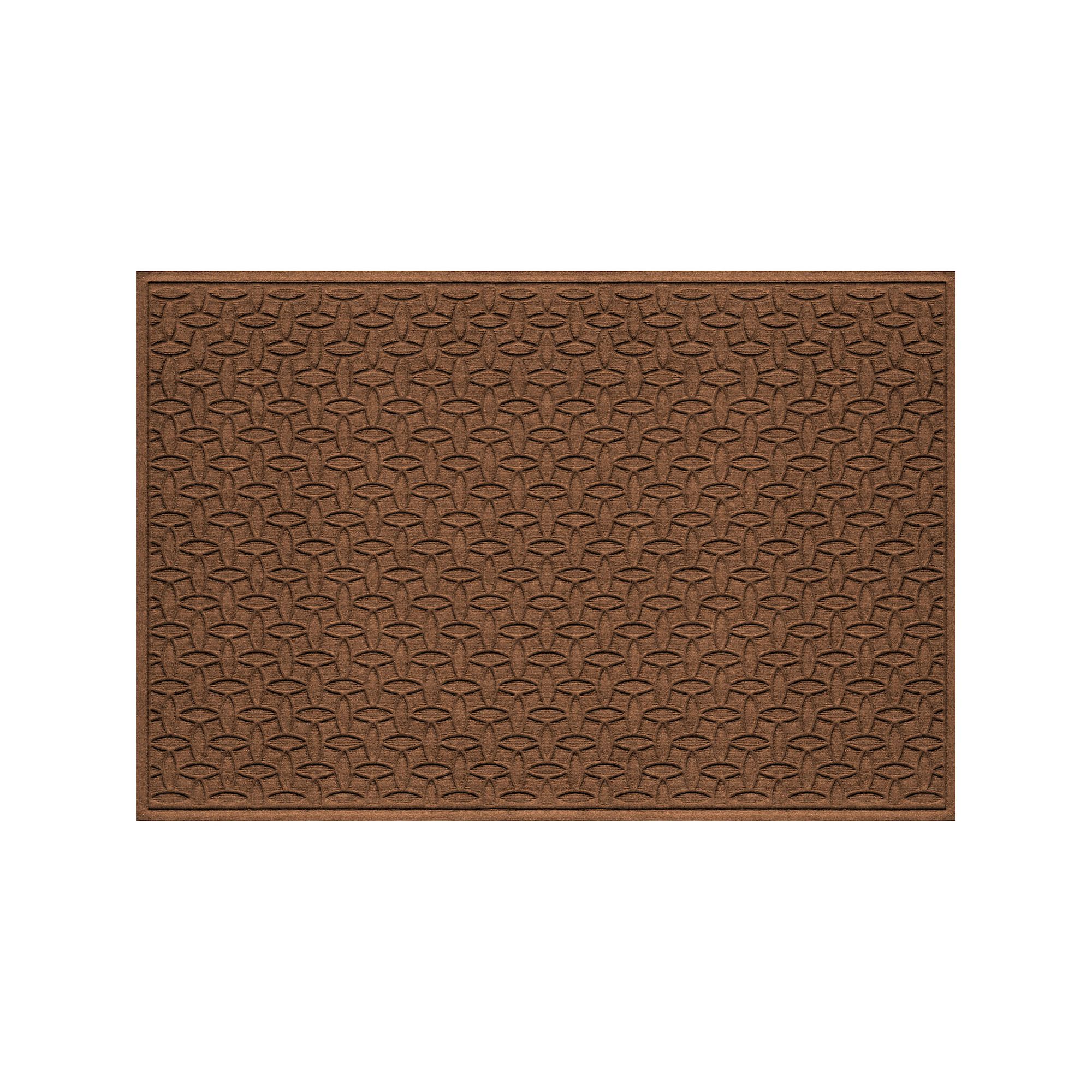 Waterhog Elipse Indoor Outdoor Mat, Dark Brown
