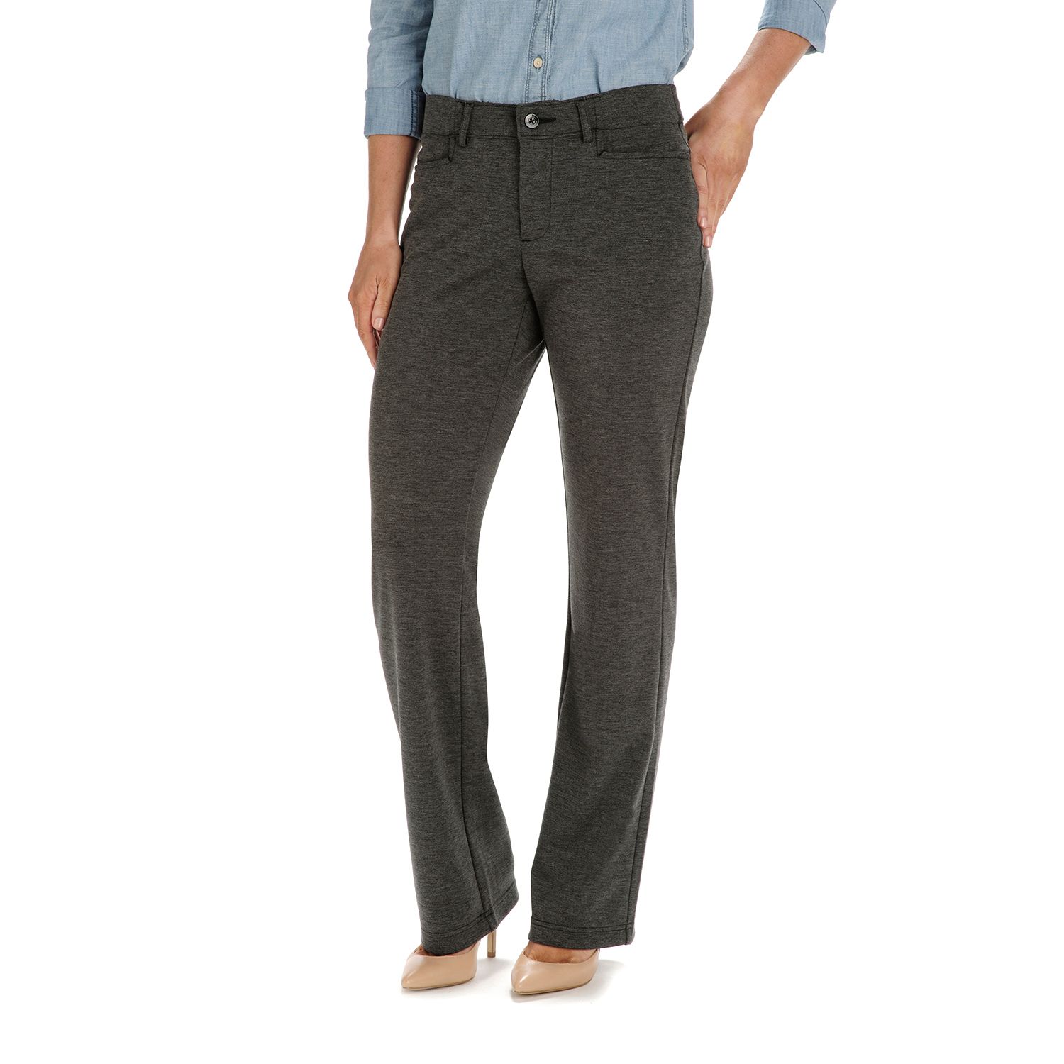 women's lee comfort stretch waistband pants