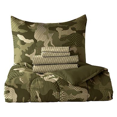 Dream Factory Camouflage Bed Set
