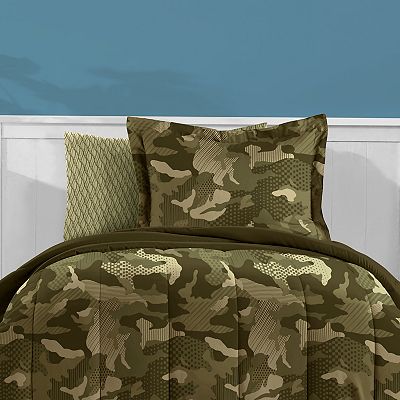 Dream Factory Camouflage Bed Set