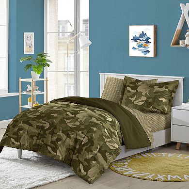 Dream Factory Camouflage Bed Set