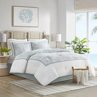 Harbor House Maya Bay 4-Piece Coastal Comforter Set